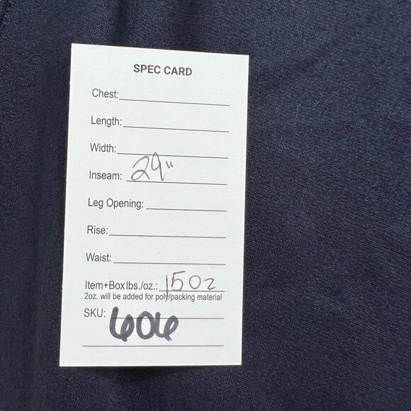 Lululemon Men's City Sweat Jogger Thermo 29" Navy Blue Size Small - Picture 7 of 7